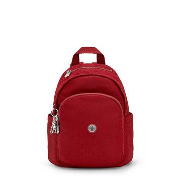 Kipling Delia Mini Backpacks Signature Red | AU 1564ZU